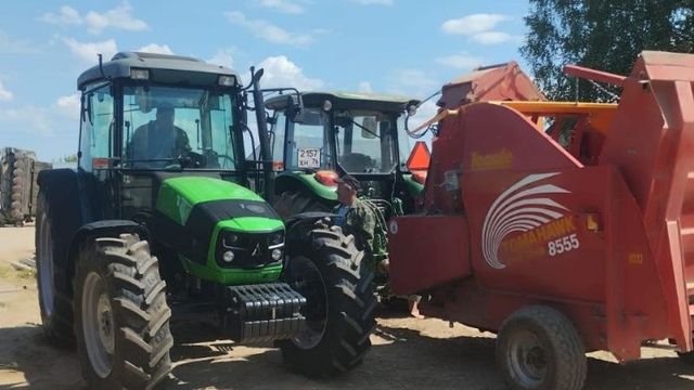 Трактор DEUTZ- Far 115G пришёл на замену трактору JOHN Deere